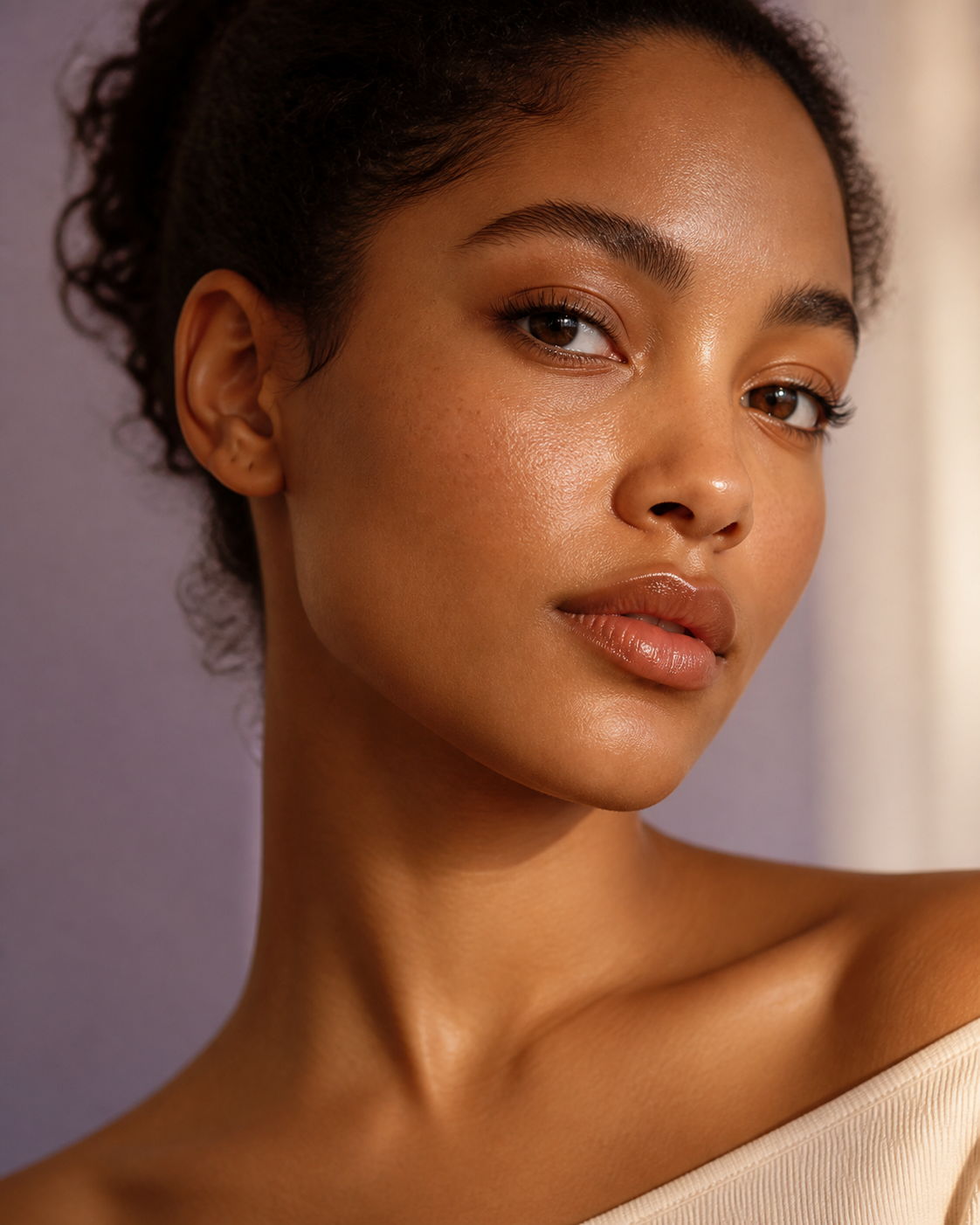 Natural soft-matte skin finish by Kind Veil
